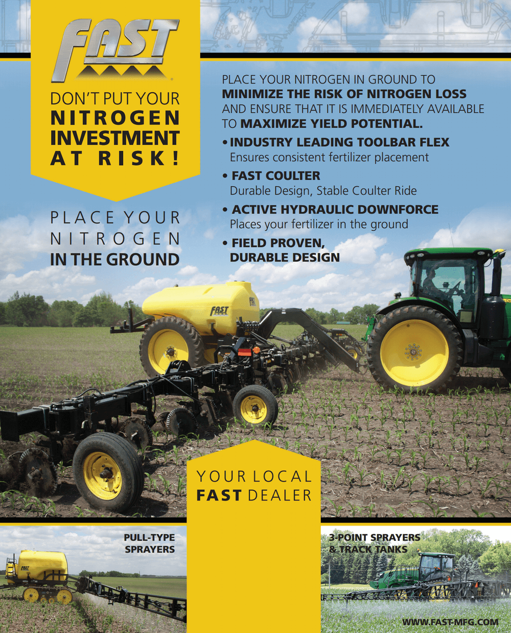 Fast Applicators Diller Ag Sales Beatrice, NE Fast Sprayers